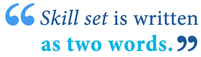 Definition of skill set definition and definition of skillset definition