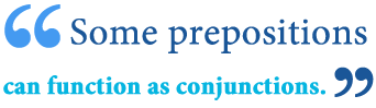 what is an preposition