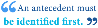 What is antecedent pronoun