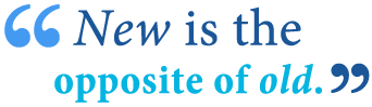 new versus knew