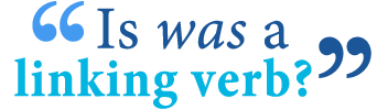 what is a linking verb examples 
